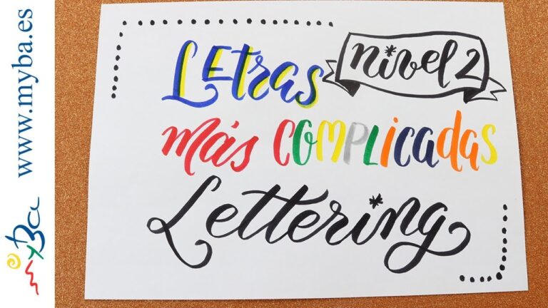 Curso de Lettering en San Fernando: Mejores Opciones
